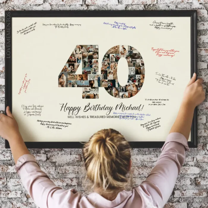 40th birthday decoration
