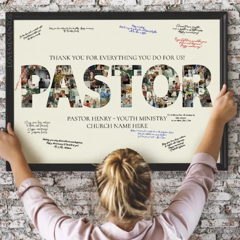 Pastor Appreciation Photo Collage