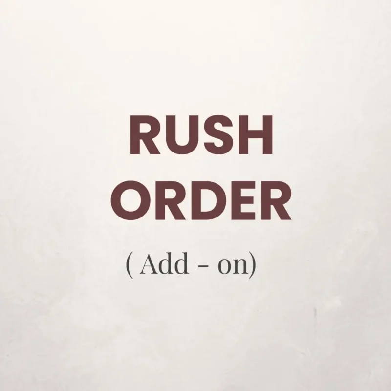 Rush Order ( Digital Files )