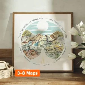 Custom Map Print