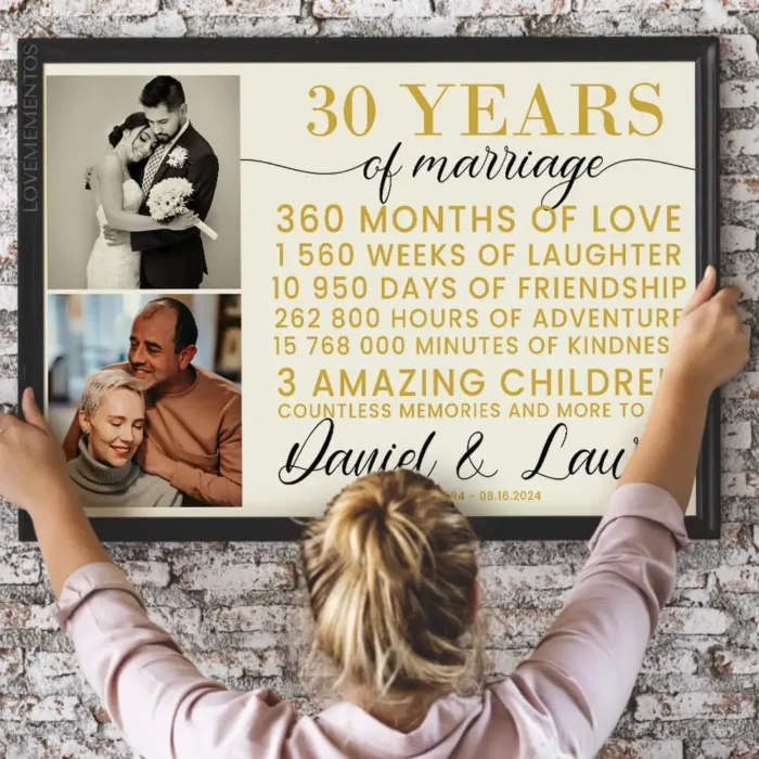Custom Wedding Anniversary Photo Countdown (2)