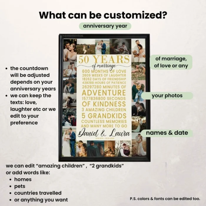 anniversary gift ideas for couples