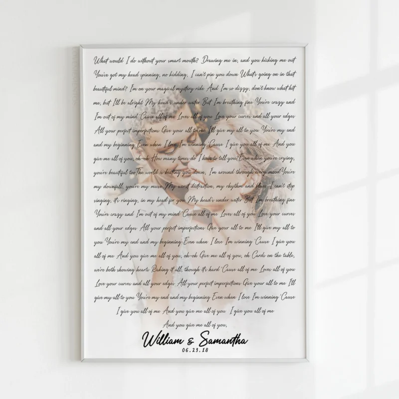 song lyrics art