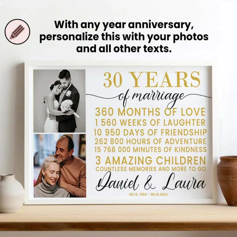 wedding anniversary gift for couples