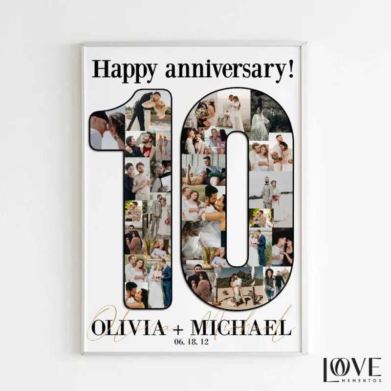 10th anniversary gift for him - 37a